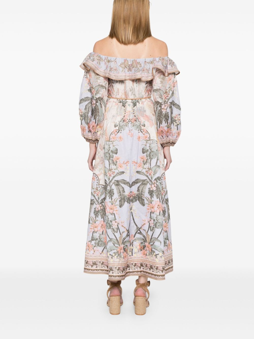 Zimmermann Dresses Beige Linen