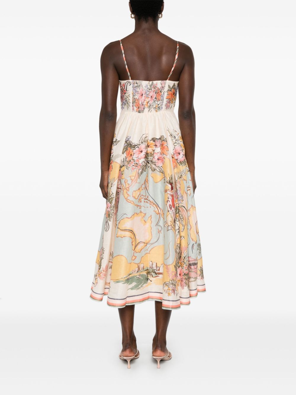 Zimmermann Dresses Beige Linen