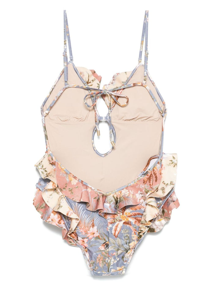 Zimmermann Sea Clothing Multicolour Polyamide Elastane