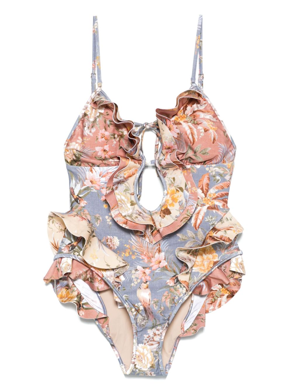 Zimmermann Sea Clothing Multicolour Polyamide Elastane