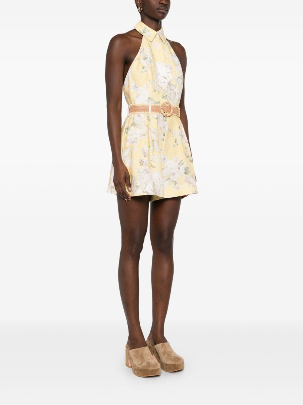 Zimmermann Dresses Yellow Linen