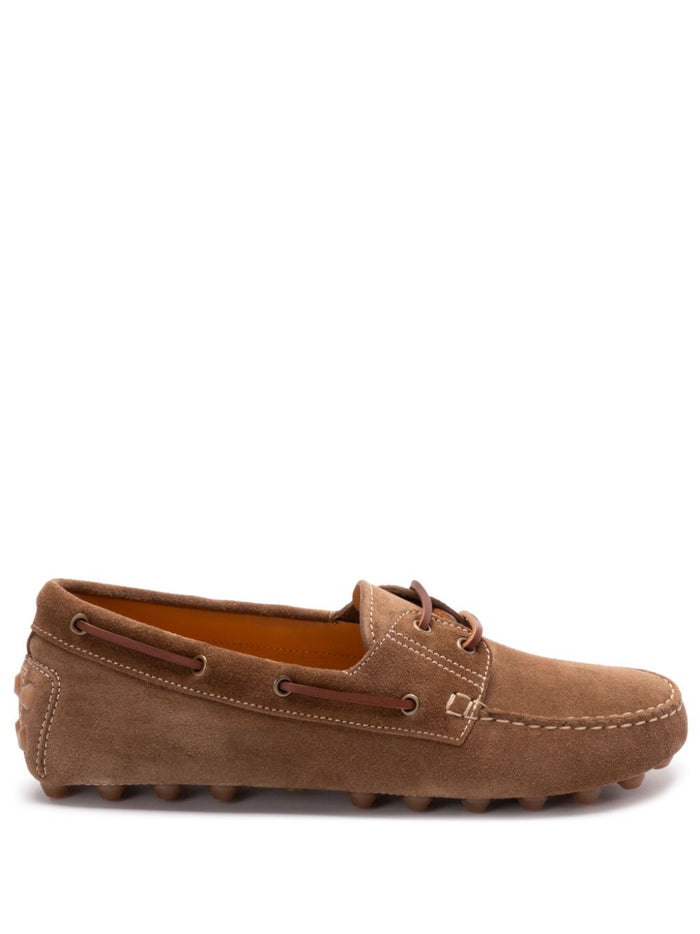 Tods Flat shoes Brown Suede