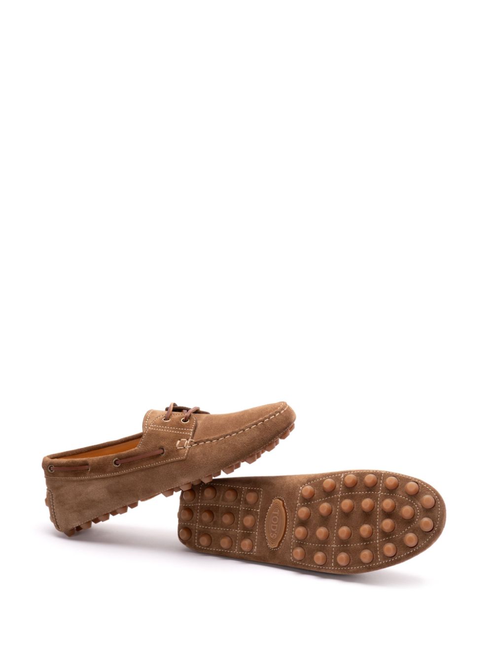 Tods Flat shoes Brown Suede