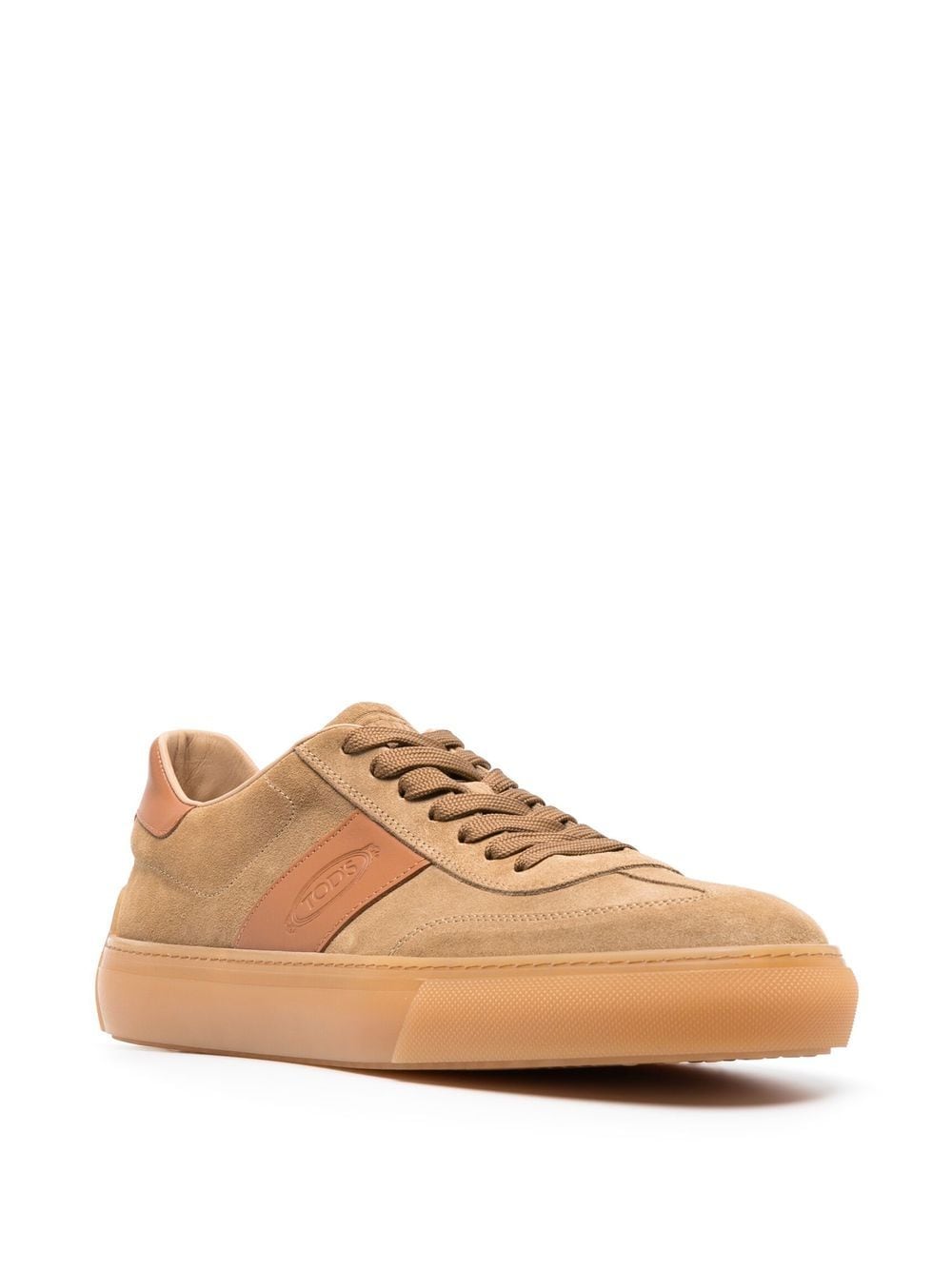 Tods Sneakers Beige Suede