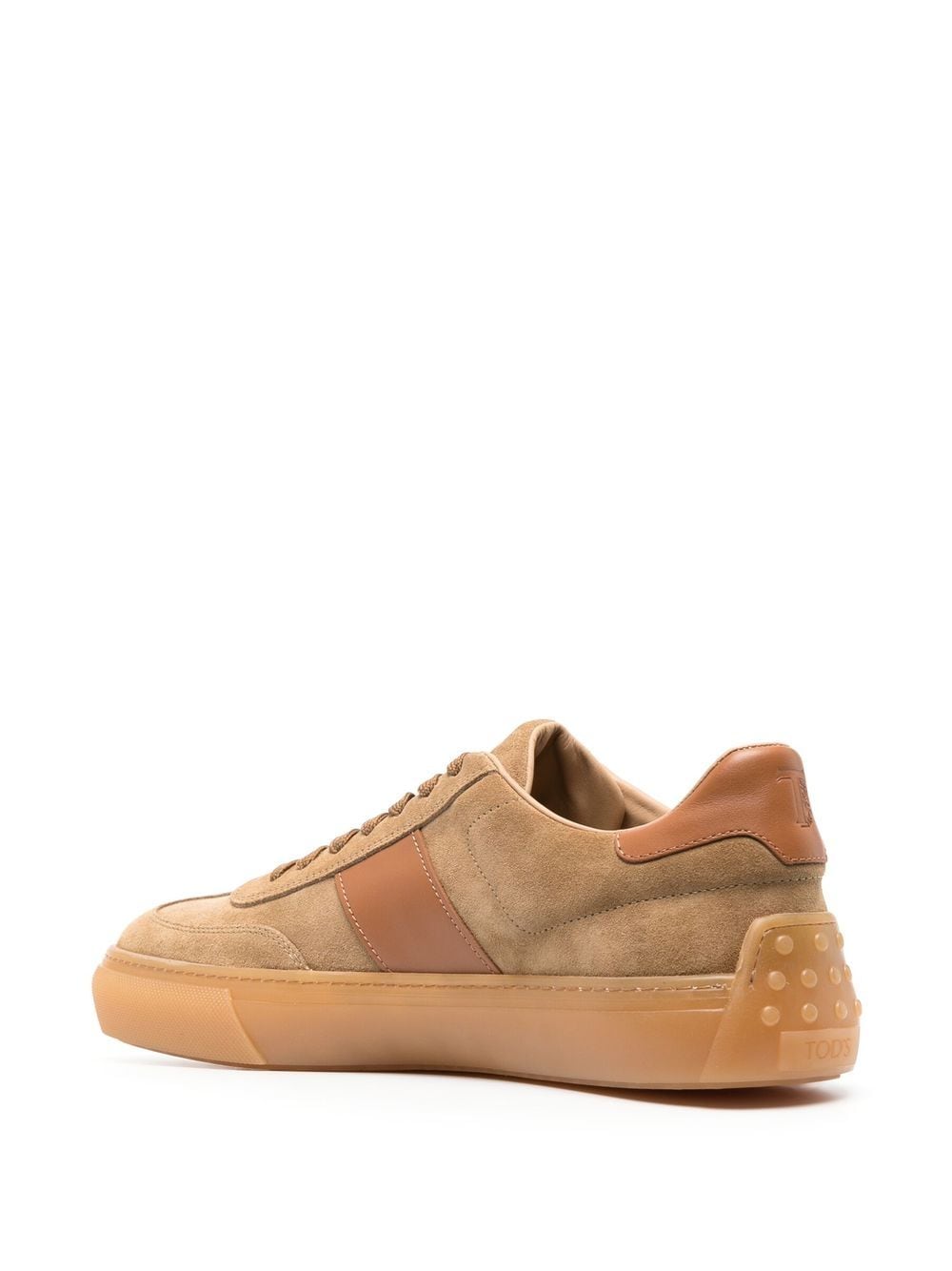 Tods Sneakers Beige Suede