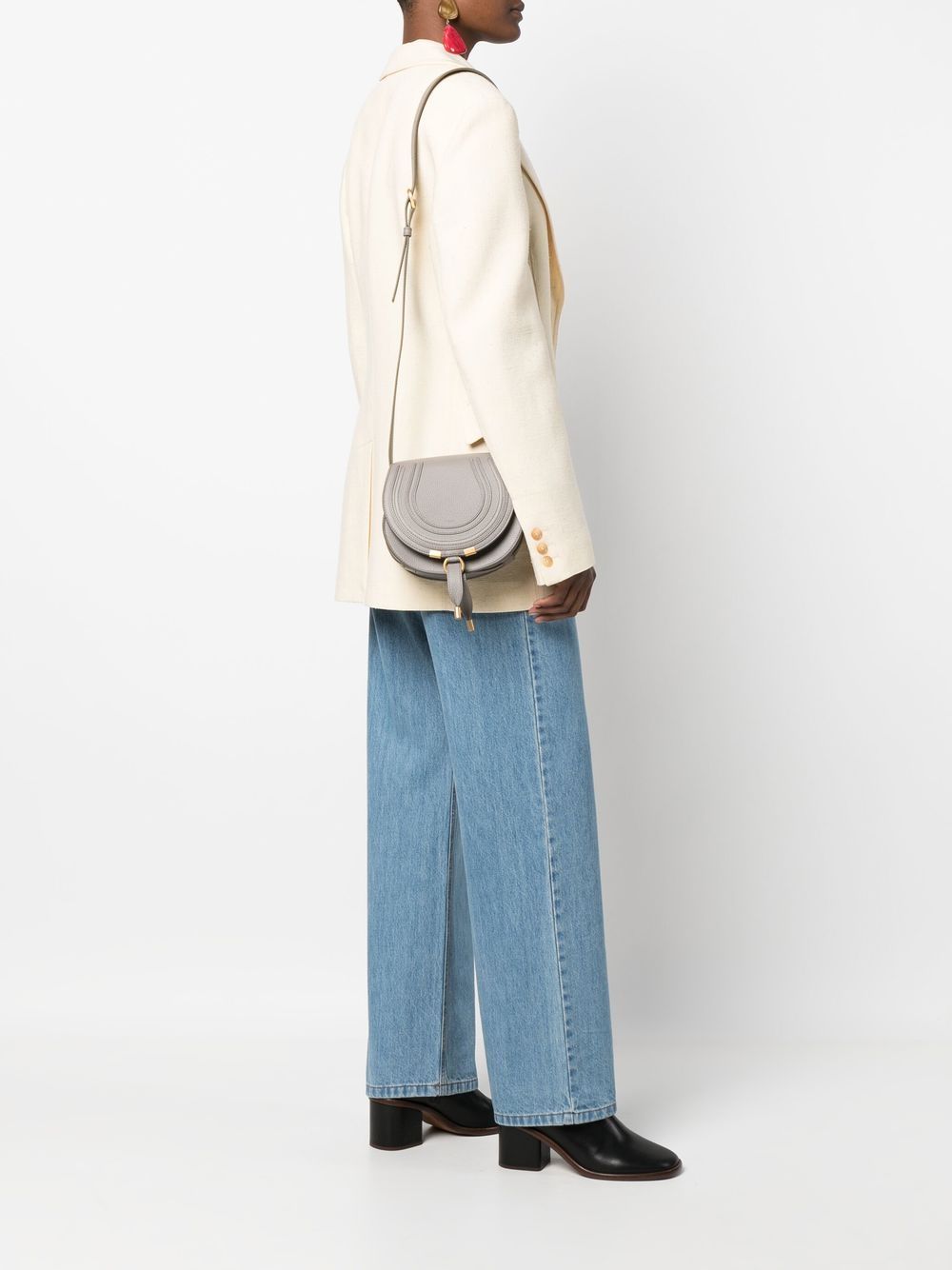 Chloè Bags Grey Calf Leather
