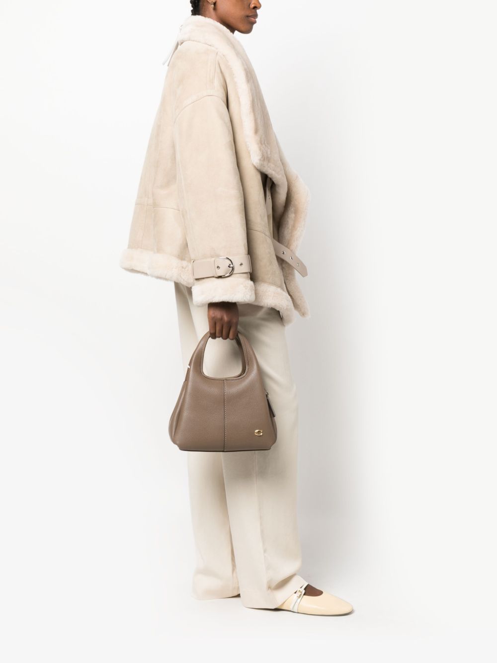 Coach Bags Dove Grey Calf Leather