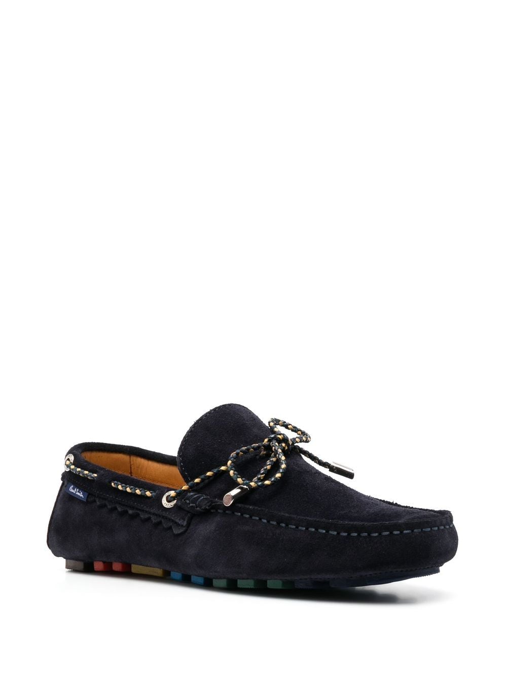 Paul Smith Flat Shoes Blue Suede