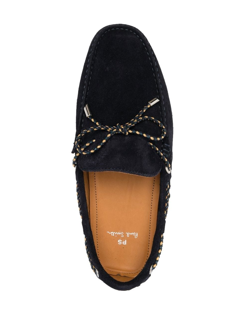 Paul Smith Flat Shoes Blue Suede