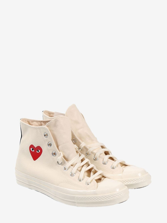 Comme des Garcons Sneakers Beige Canvas