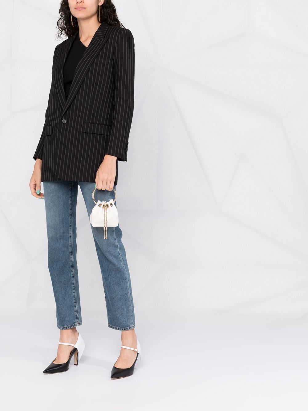 Jimmy Choo Bags White Lambskin