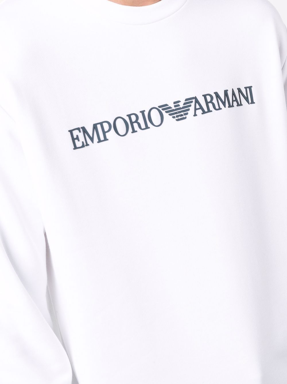 Emporio Armani Sweaters Bianco Main Material: Modal