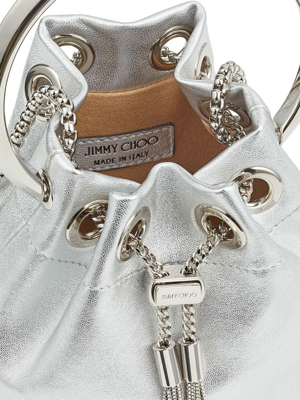 Jimmy Choo Bags Silver Exterior: Lambskin
