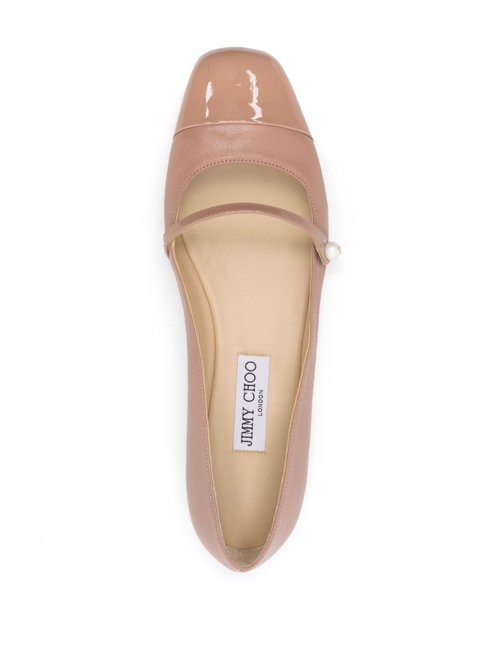 Jimmy Choo Flat Shoes Powder Calf Leather