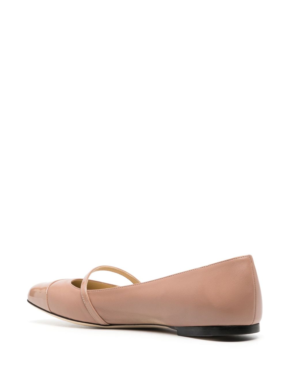 Jimmy Choo Flat Shoes Powder Calf Leather