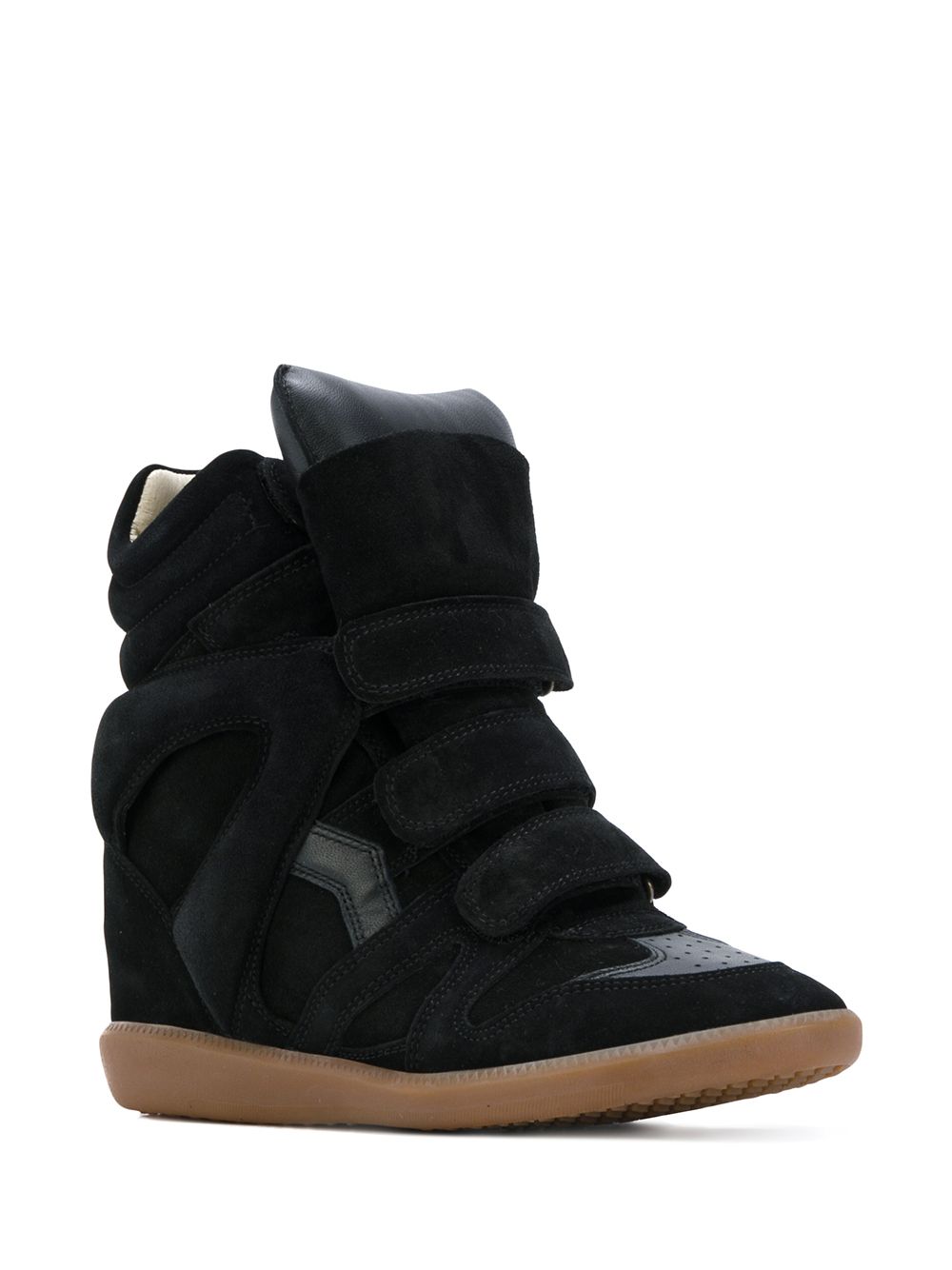 Isabel Marant Sneakers Black Calf Leather