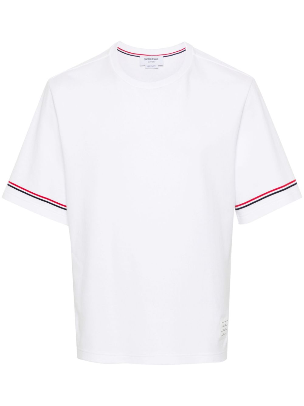 Thom Browne T-Shirts And Polos White Cotton