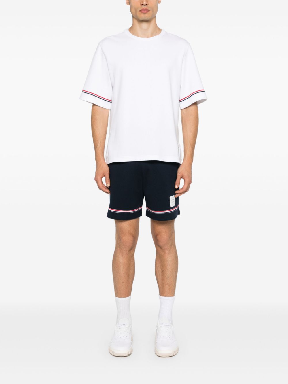 Thom Browne T-Shirts And Polos White Cotton