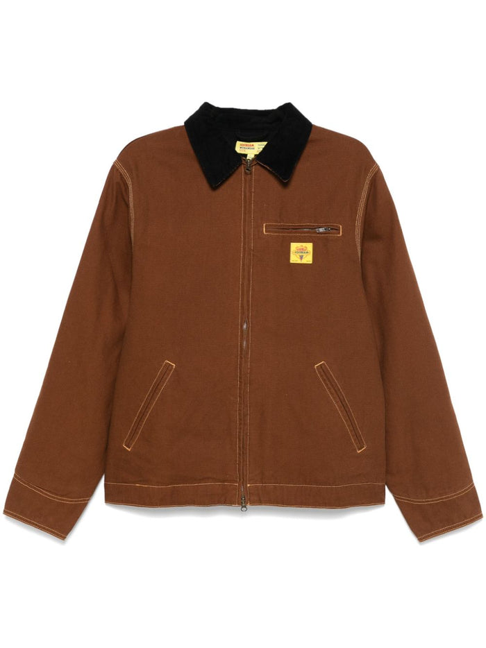 ICECREAM Jackets Brown Cotton
