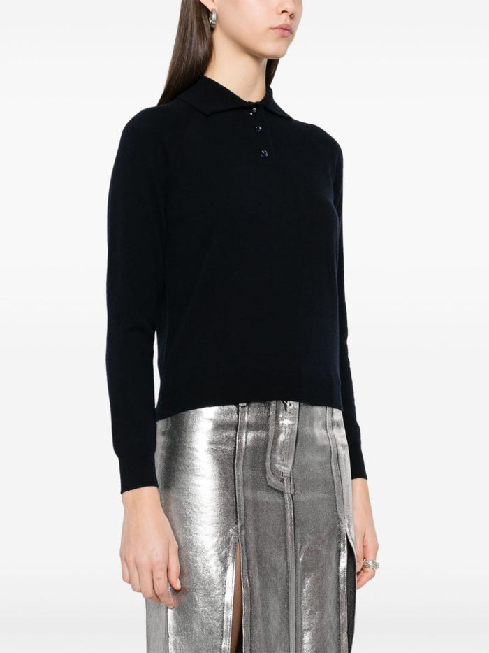 Maison Margiela T-Shirts And Polos Blue Virgin Wool