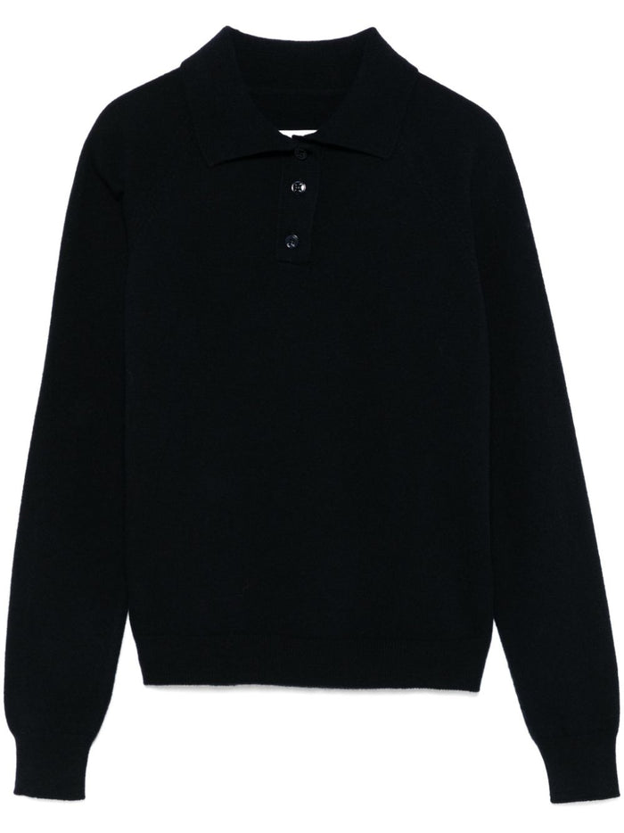 Maison Margiela T-Shirts And Polos Blue Virgin Wool