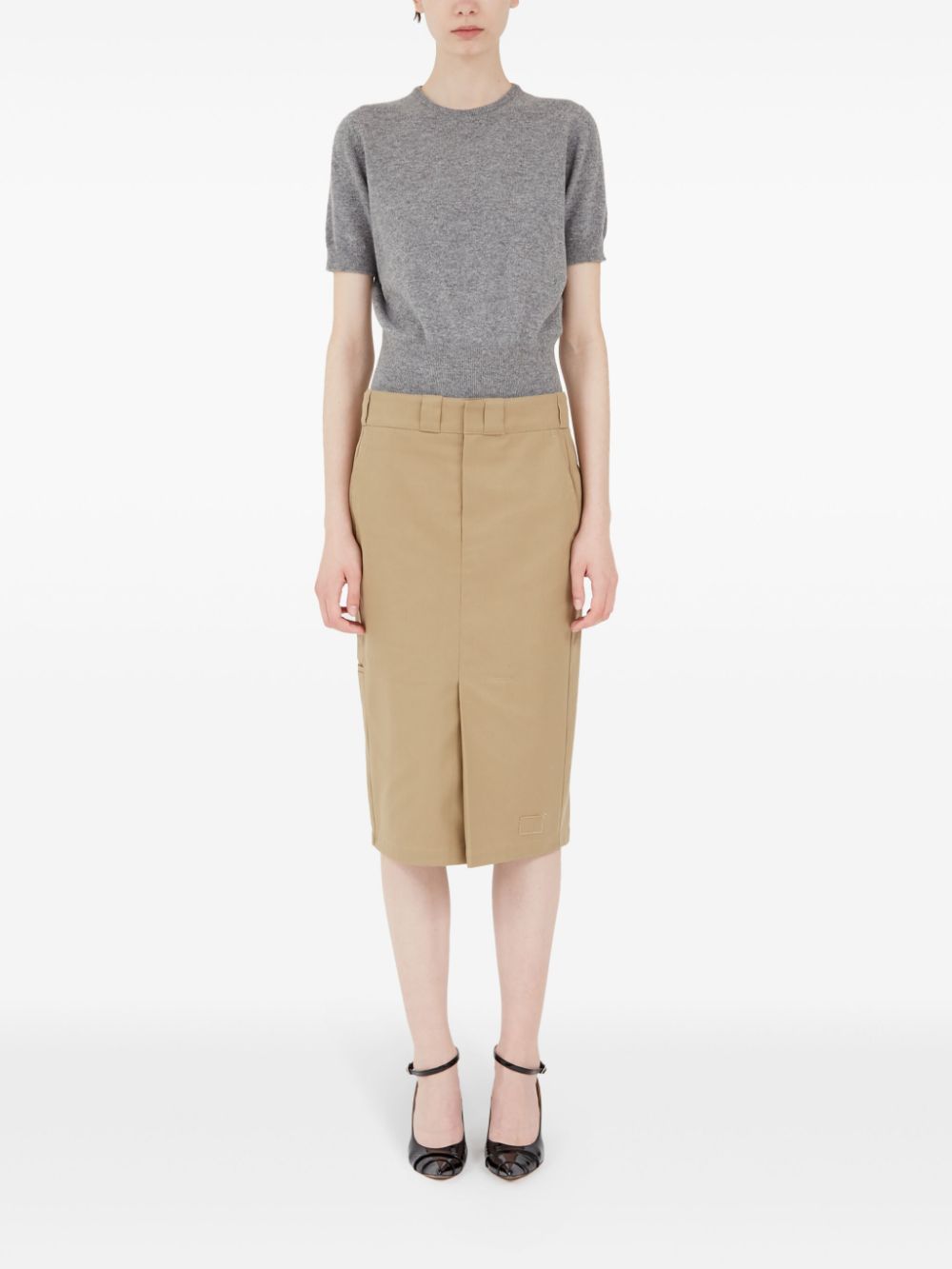 Maison Margiela Skirts Camel Polyester Cotton
