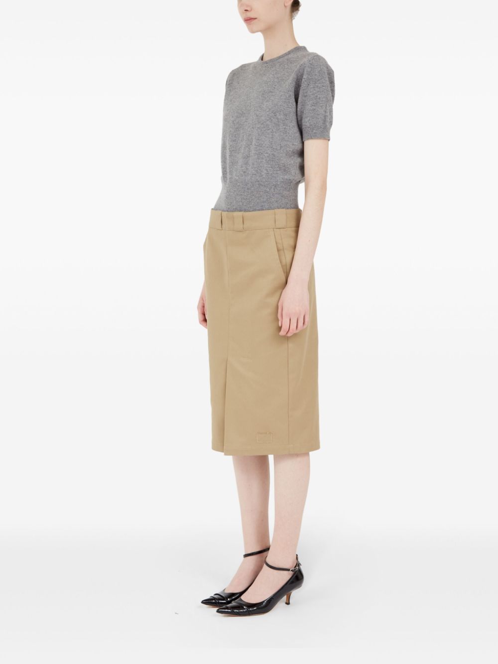 Maison Margiela Skirts Camel Polyester Cotton