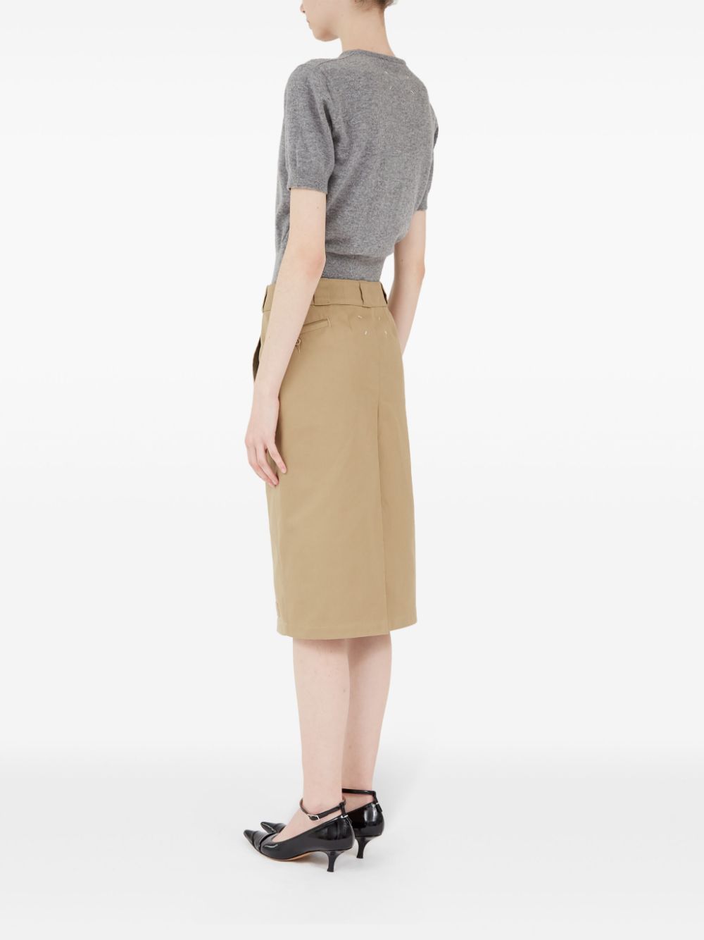 Maison Margiela Skirts Camel Polyester Cotton