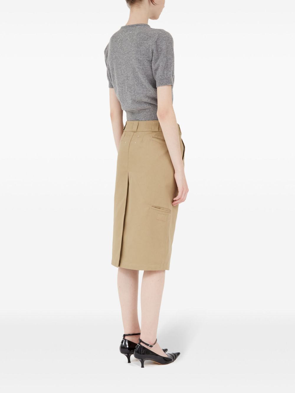 Maison Margiela Skirts Camel Polyester Cotton