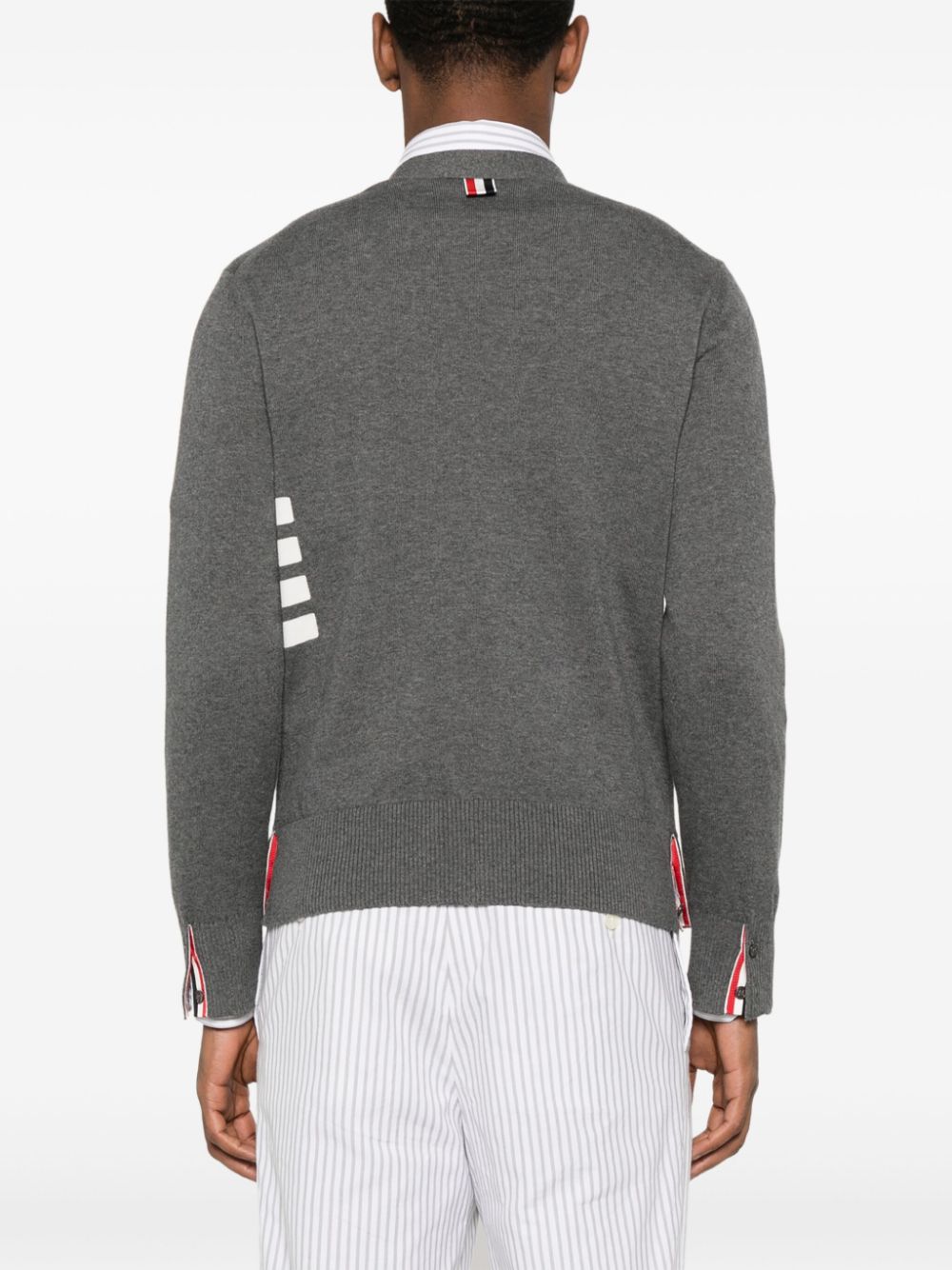 Thom Browne Sweaters Grey Cotton