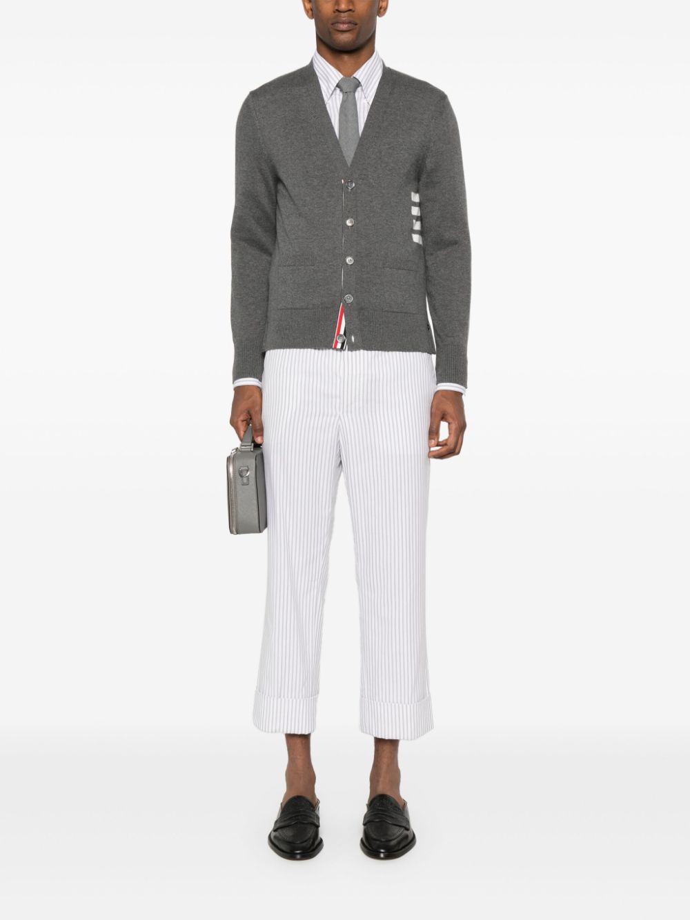 Thom Browne Sweaters Grey Cotton