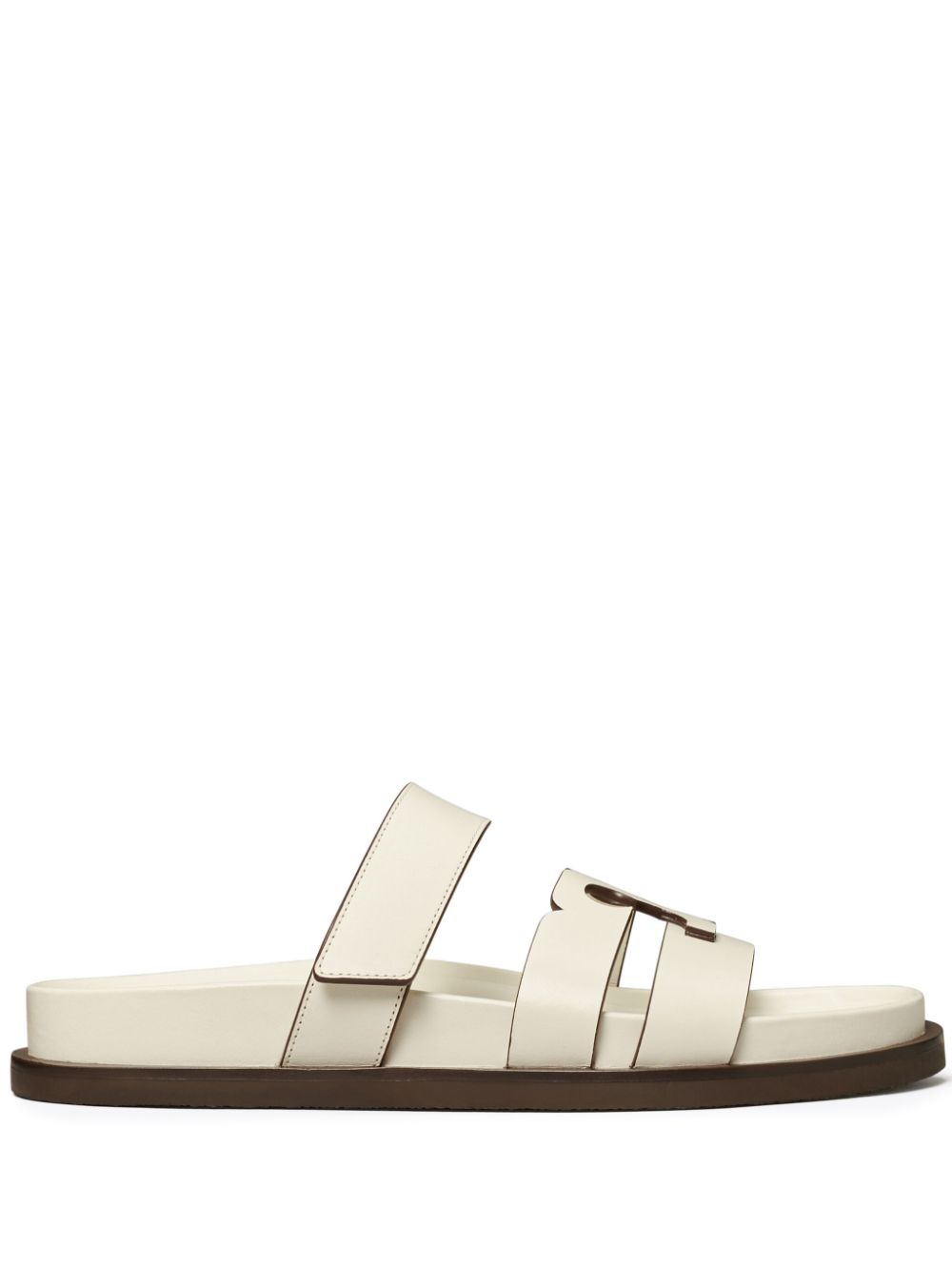 Tory Burch Sandals White Calf Leather