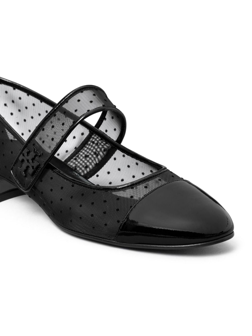 Tory Burch Flat Shoes Black Polyamide