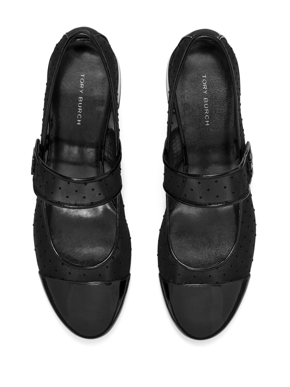 Tory Burch Flat Shoes Black Polyamide