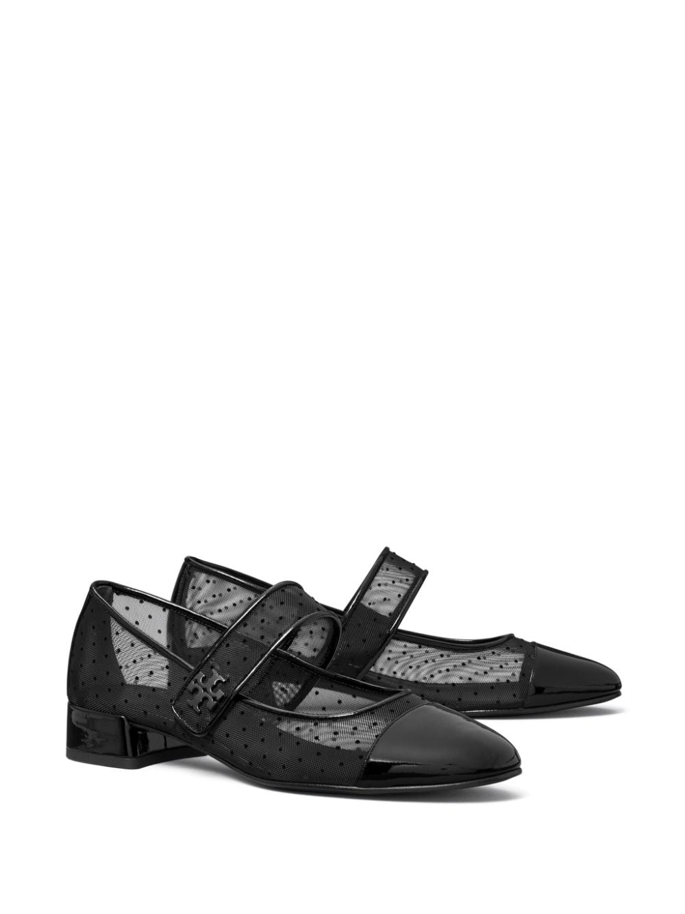 Tory Burch Flat Shoes Black Polyamide