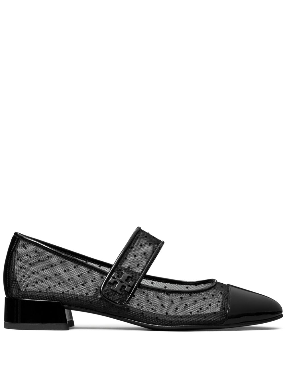 Tory Burch Flat Shoes Black Polyamide