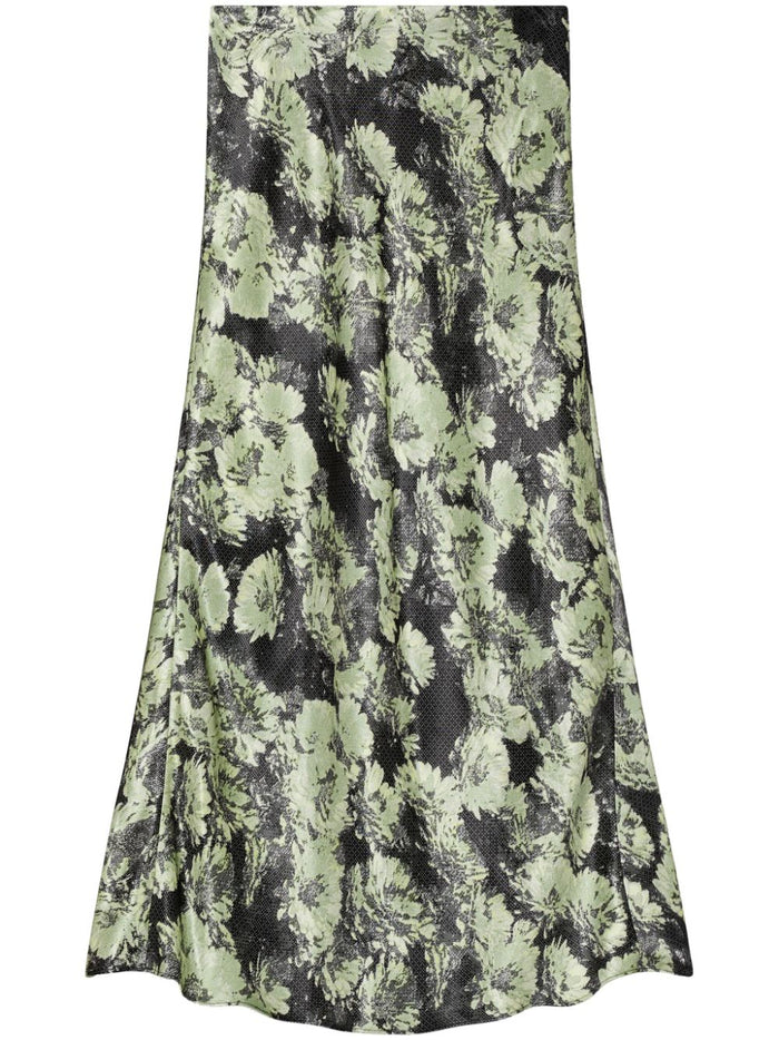 Tory Burch Skirts Green Viscose