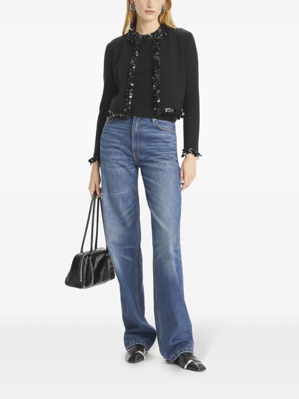 Tory Burch Sweaters Black Wool Cashmere