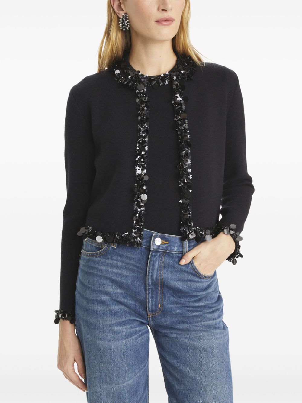 Tory Burch Sweaters Black Wool Cashmere