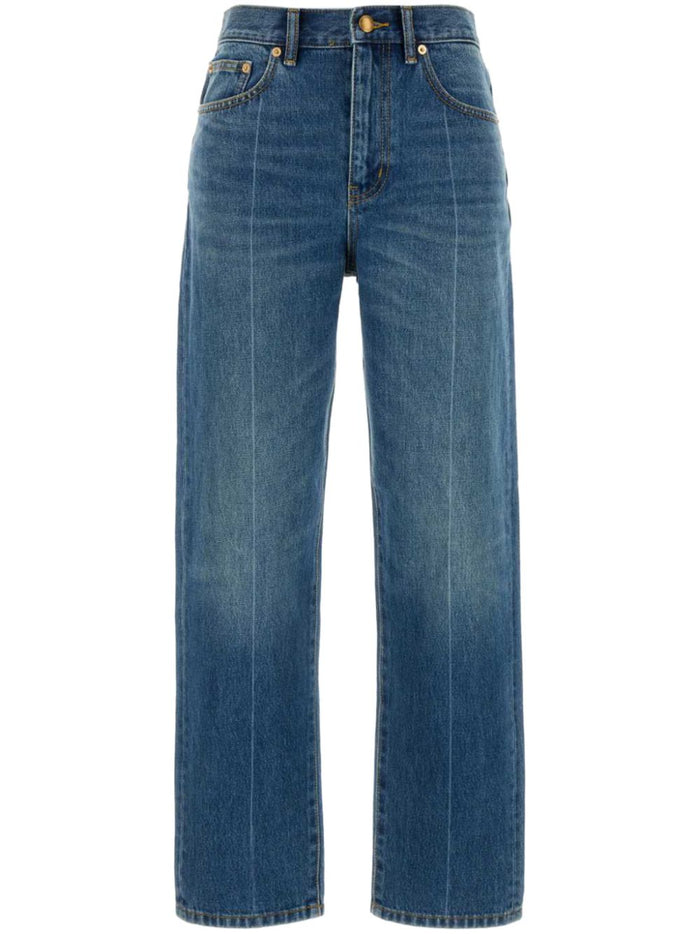 Tory Burch Jeans Blue Cotton