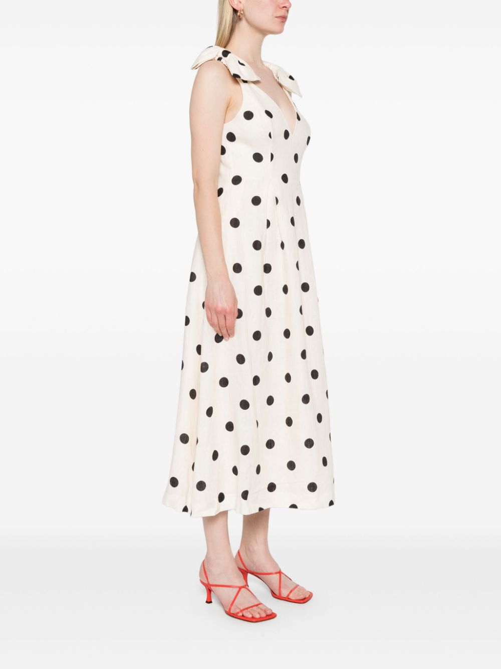 Zimmermann Dresses Beige Linen