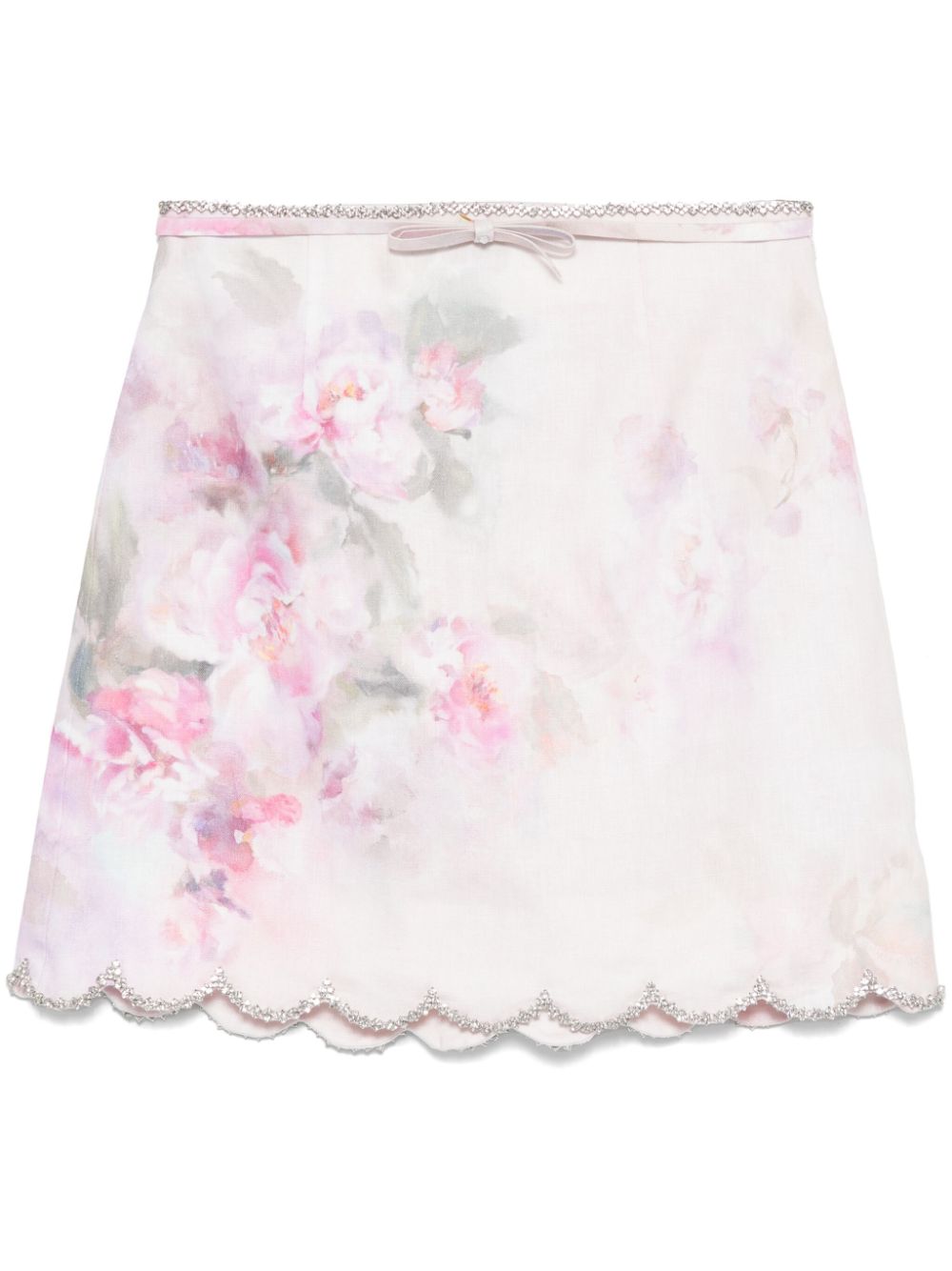 Zimmermann Skirts Pink Linen
