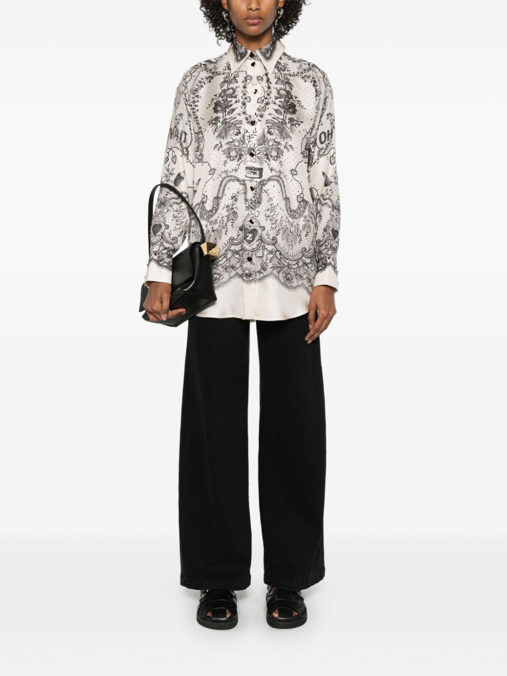 Zimmermann Shirts White Silk
