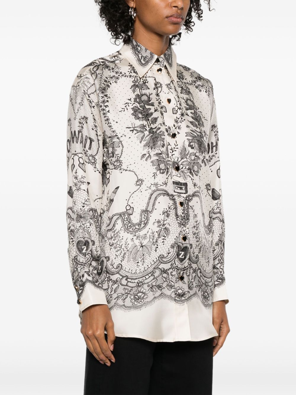 Zimmermann Shirts White Silk