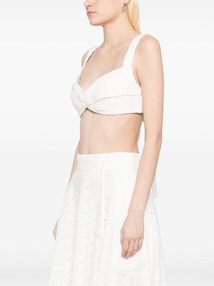 Zimmermann Top White Linen