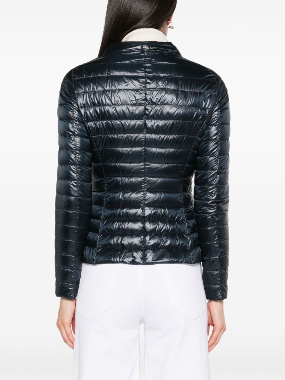 Herno Coats Blue Polyamide