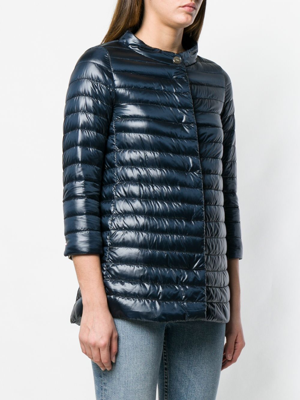 Herno Coats Blue Polyamide