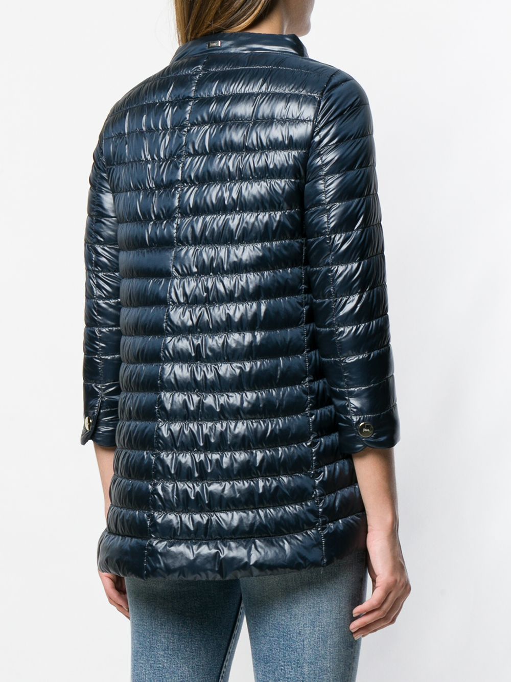 Herno Coats Blue Polyamide