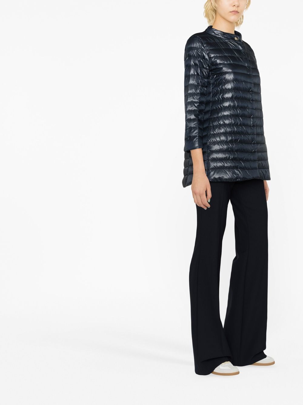 Herno Coats Blue Polyamide