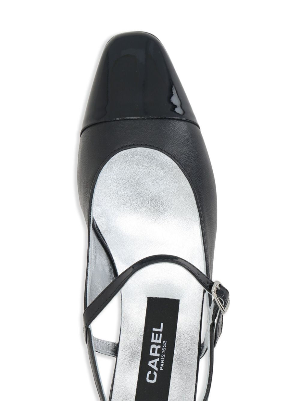 Carel Paris Flat Shoes Black Calf Leather
